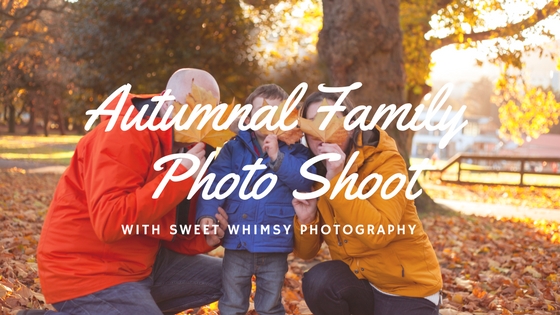 autumnal family photo shoot